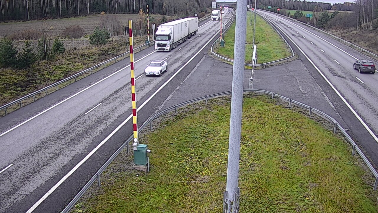 Kelikamerat Kuva Tie 1 Salo, Isokylän tunneli, puomi länsi, Salo, Varsinais-Suomi