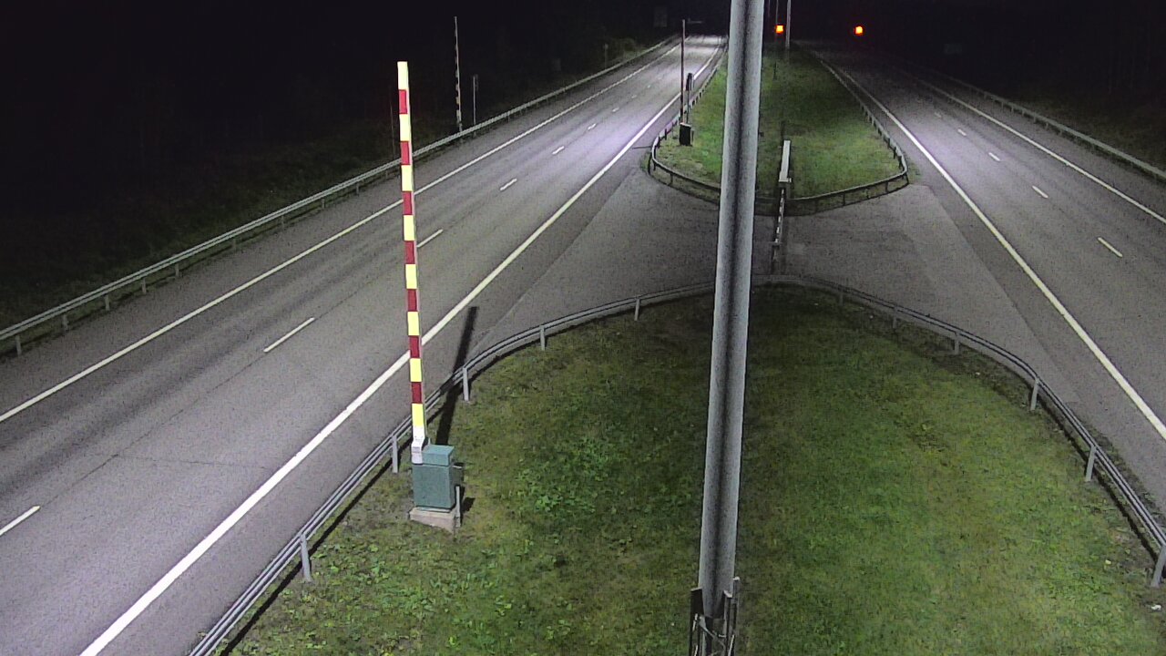 Weather Camera Image Väg 1 Salo, Isokylän tunneli, bom väst, Salo, Varsinais-Suomi