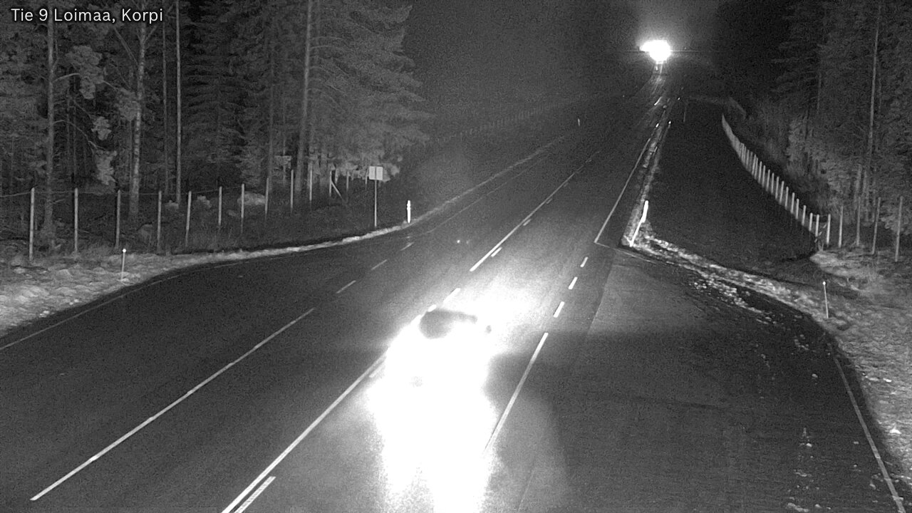 Weather Camera Image Väg 9 Loimaa,Korpi, Loimaa, Varsinais-Suomi