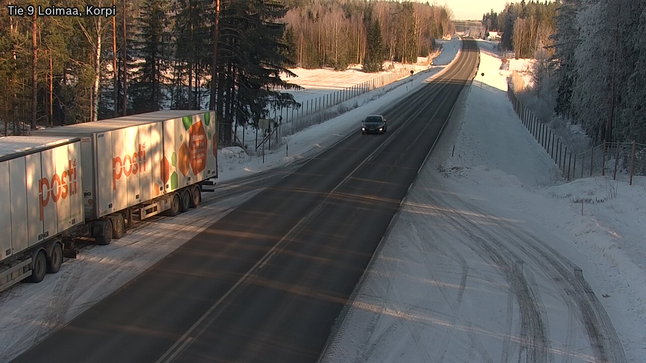 Weather Camera Image Road 9 Loimaa, Korpi, Loimaa, Varsinais-Suomi