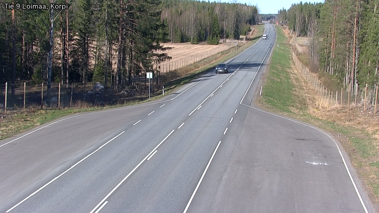 Kelikamerat Kuva Tie 9 Loimaa, Korpi, Loimaa, Varsinais-Suomi