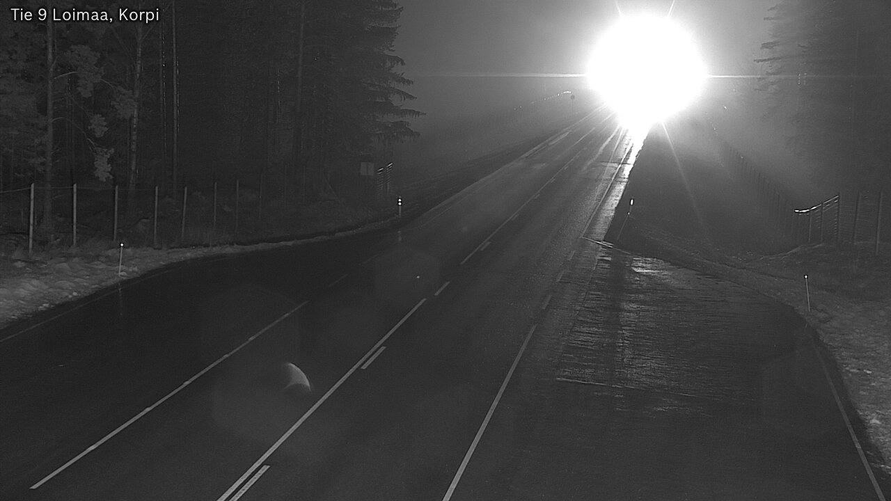 Weather Camera Image Väg 9 Loimaa,Korpi, Loimaa, Varsinais-Suomi