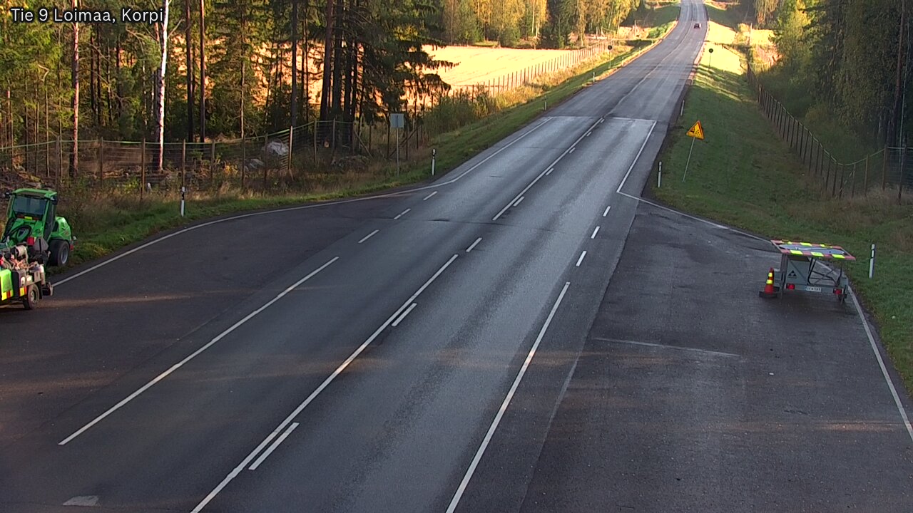 Weather Camera Image Road 9 Loimaa, Korpi, Loimaa, Varsinais-Suomi