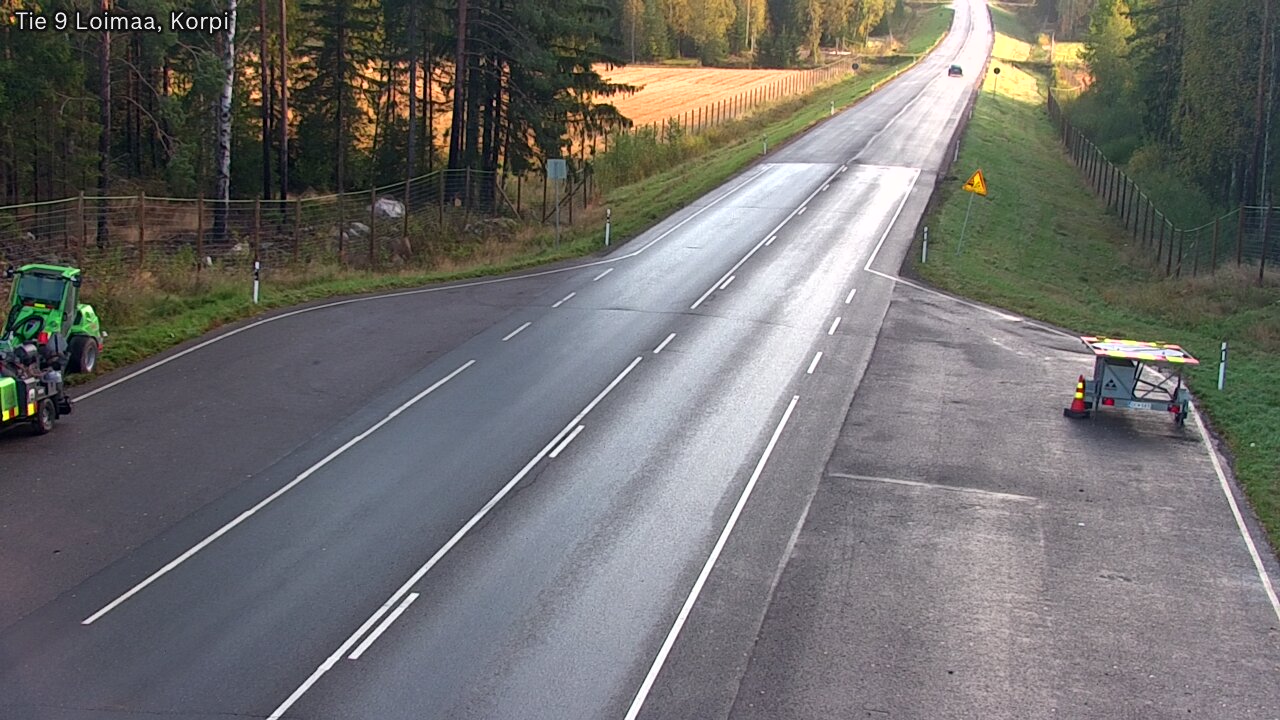 Weather Camera Image Road 9 Loimaa, Korpi, Loimaa, Varsinais-Suomi