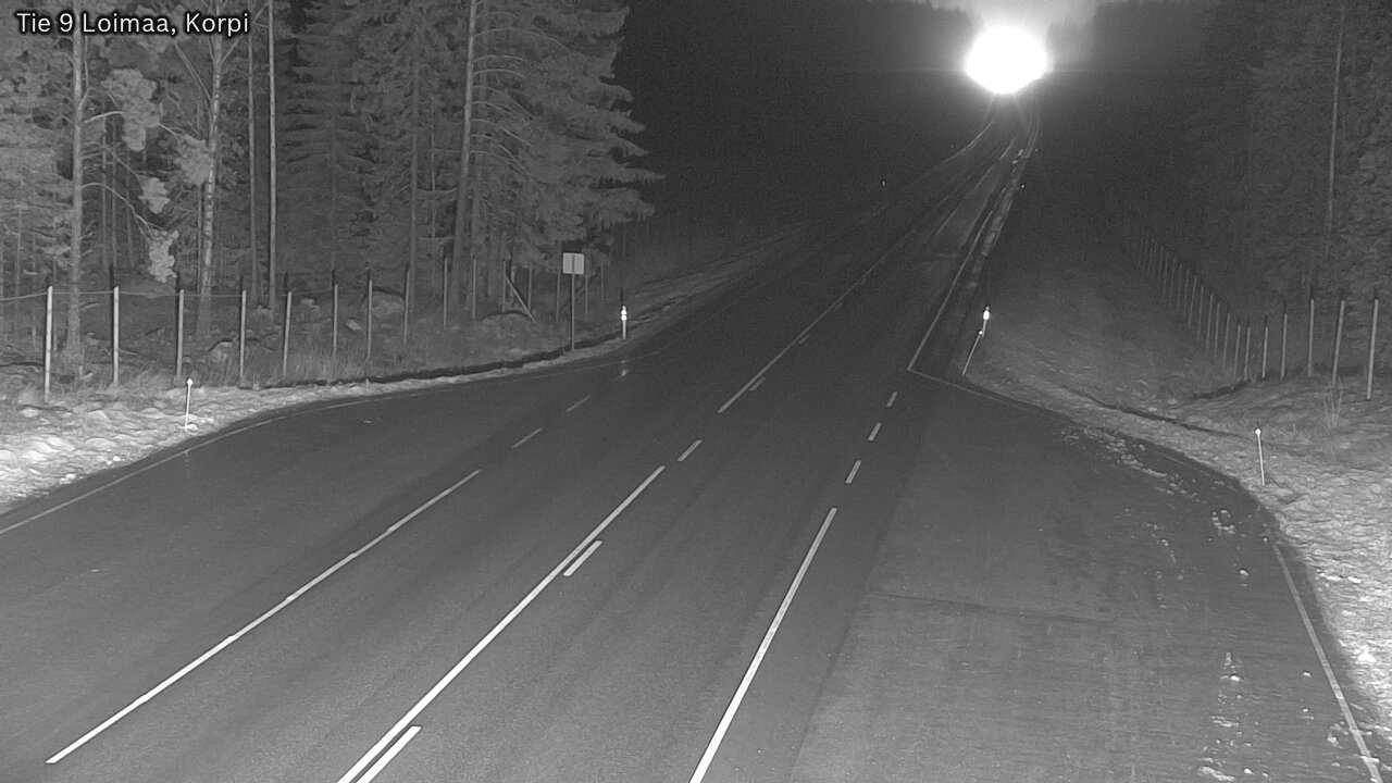 Weather Camera Image Väg 9 Loimaa,Korpi, Loimaa, Varsinais-Suomi