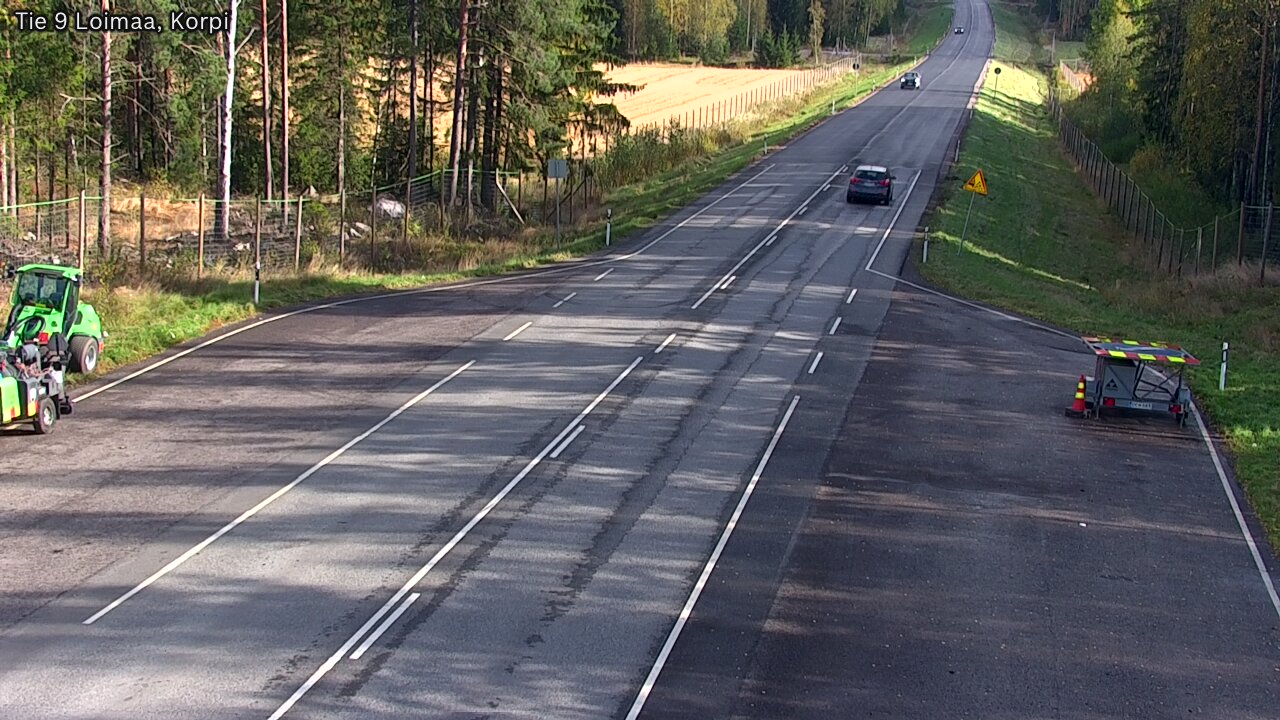 Weather Camera Image Väg 9 Loimaa,Korpi, Loimaa, Varsinais-Suomi