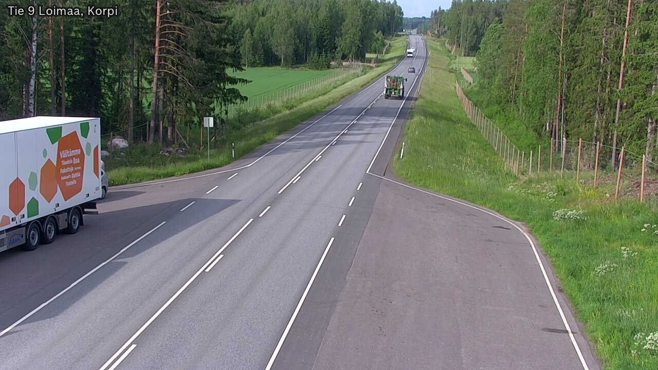 Kelikamerat Kuva Tie 9 Loimaa, Korpi, Loimaa, Varsinais-Suomi