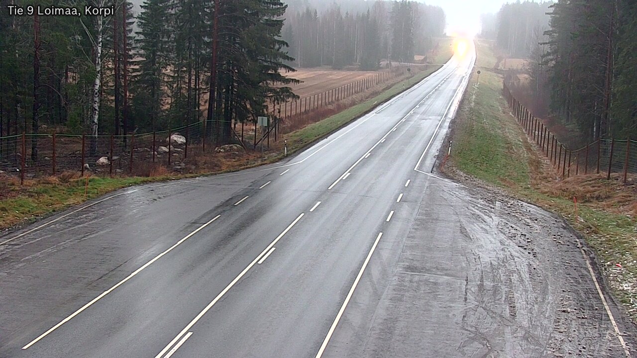 Weather Camera Image Väg 9 Loimaa,Korpi, Loimaa, Varsinais-Suomi