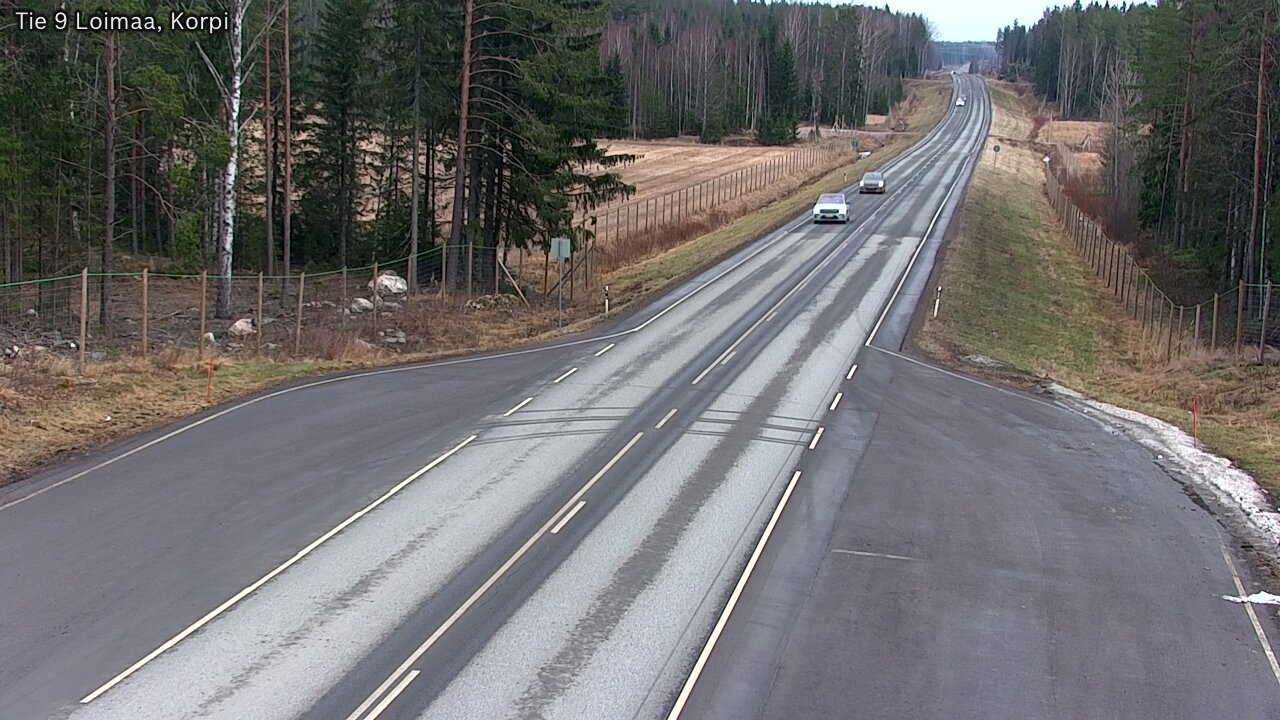 Weather Camera Image Väg 9 Loimaa,Korpi, Loimaa, Varsinais-Suomi