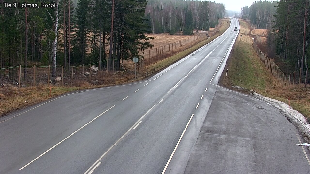 Weather Camera Image Väg 9 Loimaa,Korpi, Loimaa, Varsinais-Suomi