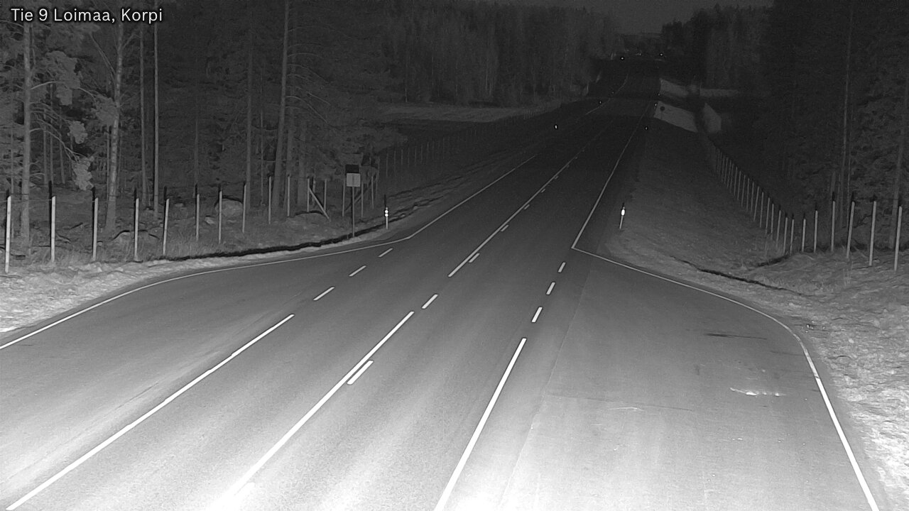Weather Camera Image Road 9 Loimaa, Korpi, Loimaa, Varsinais-Suomi