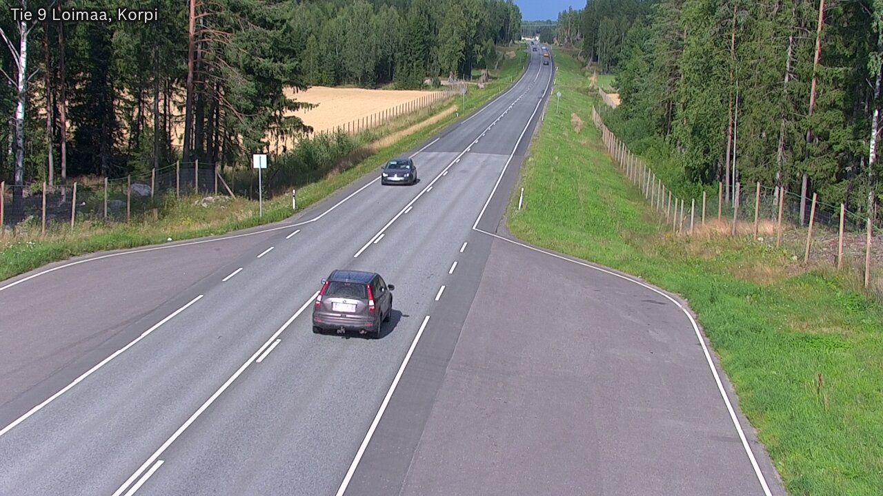 Kelikamerat Kuva Tie 9 Loimaa, Korpi, Loimaa, Varsinais-Suomi