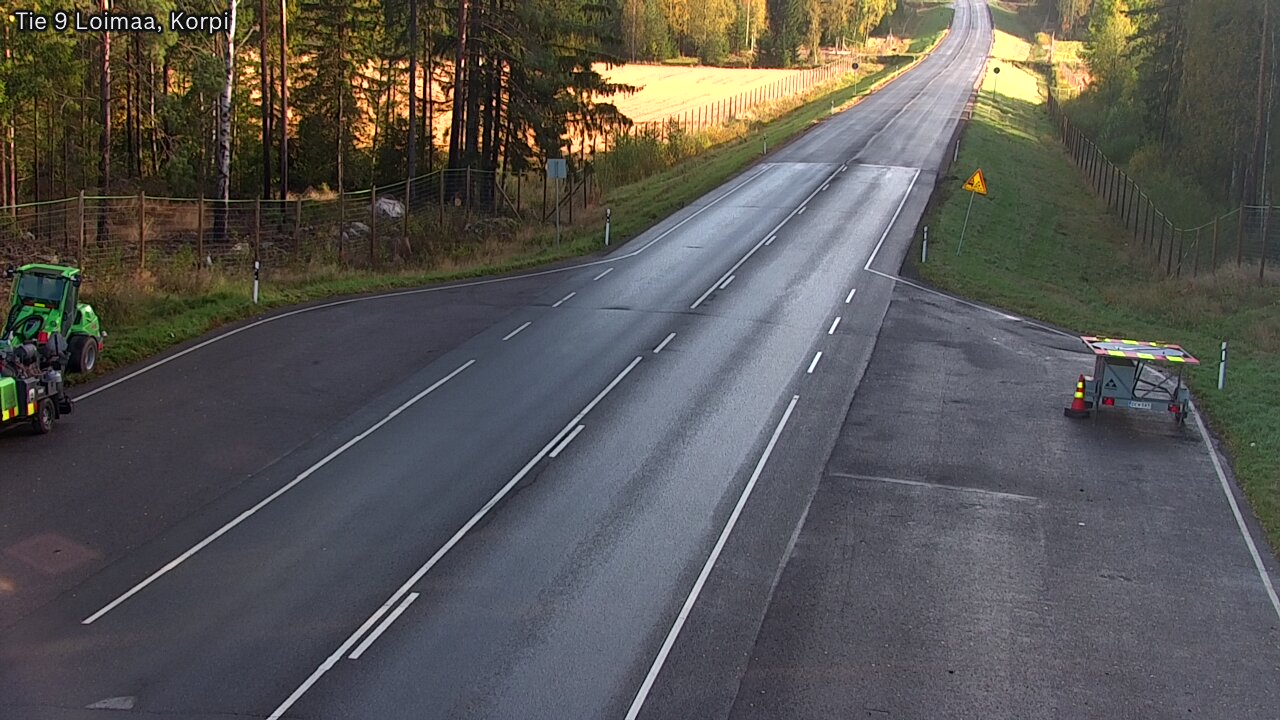 Weather Camera Image Road 9 Loimaa, Korpi, Loimaa, Varsinais-Suomi