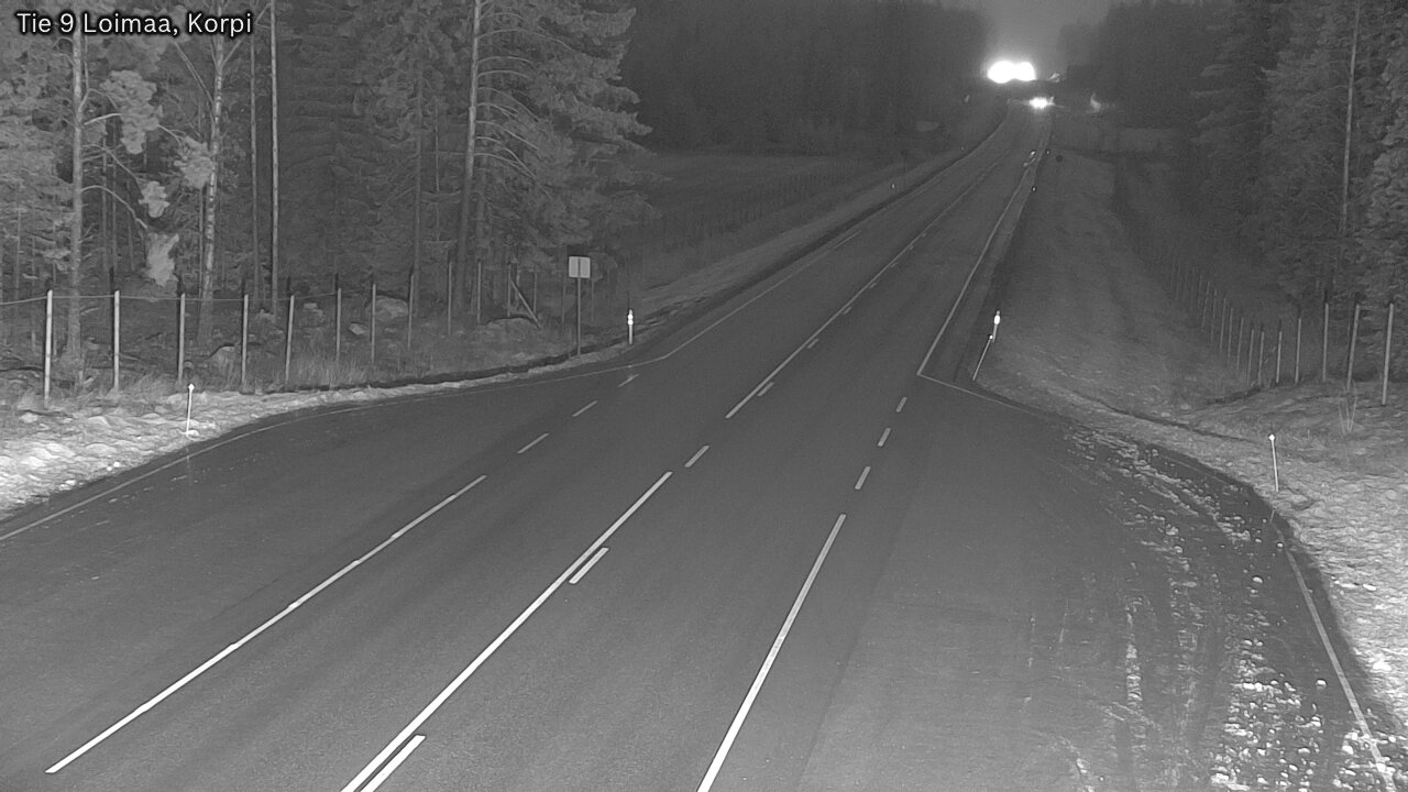 Weather Camera Image Väg 9 Loimaa,Korpi, Loimaa, Varsinais-Suomi