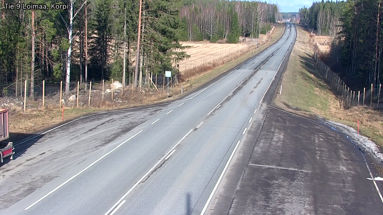 Weather Camera Image Road 9 Loimaa, Korpi, Loimaa, Varsinais-Suomi