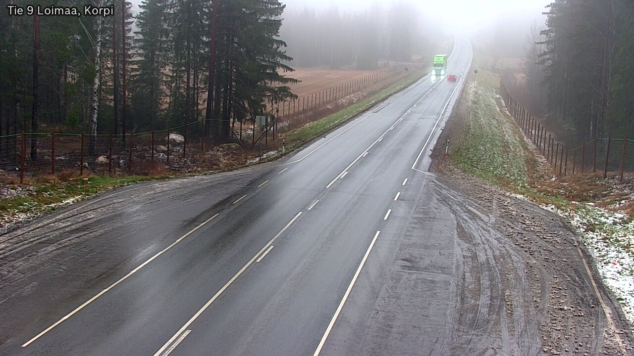 Weather Camera Image Väg 9 Loimaa,Korpi, Loimaa, Varsinais-Suomi