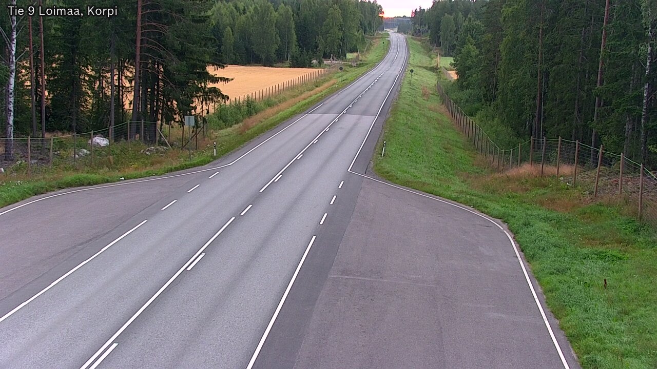 Weather Camera Image Road 9 Loimaa, Korpi, Loimaa, Varsinais-Suomi