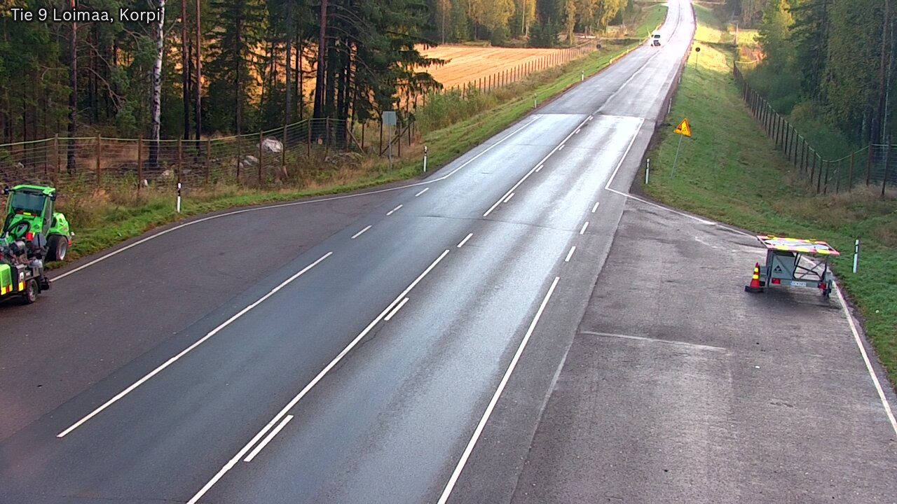 Weather Camera Image Road 9 Loimaa, Korpi, Loimaa, Varsinais-Suomi