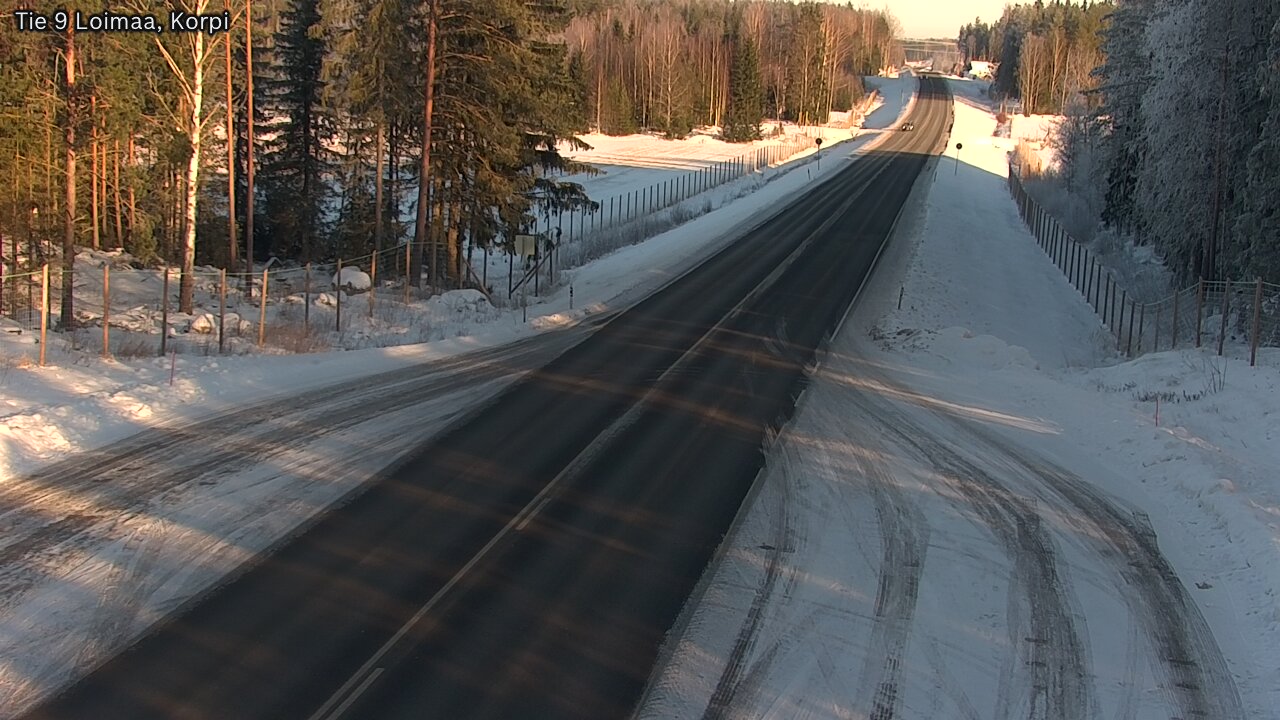 Weather Camera Image Väg 9 Loimaa,Korpi, Loimaa, Varsinais-Suomi