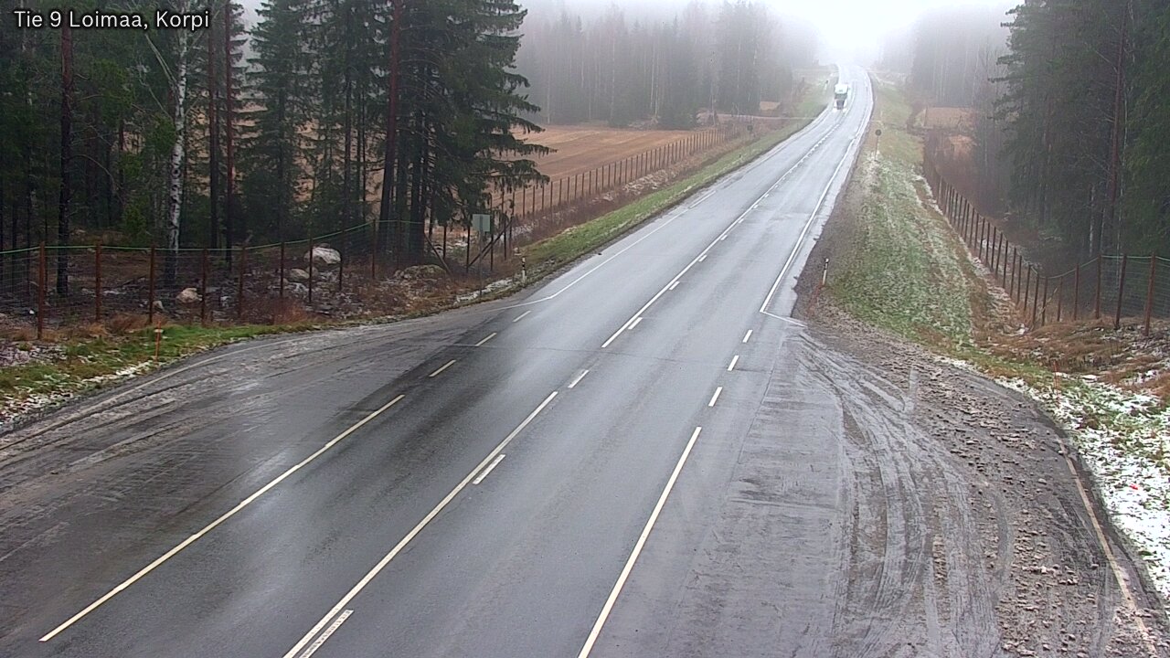 Weather Camera Image Väg 9 Loimaa,Korpi, Loimaa, Varsinais-Suomi