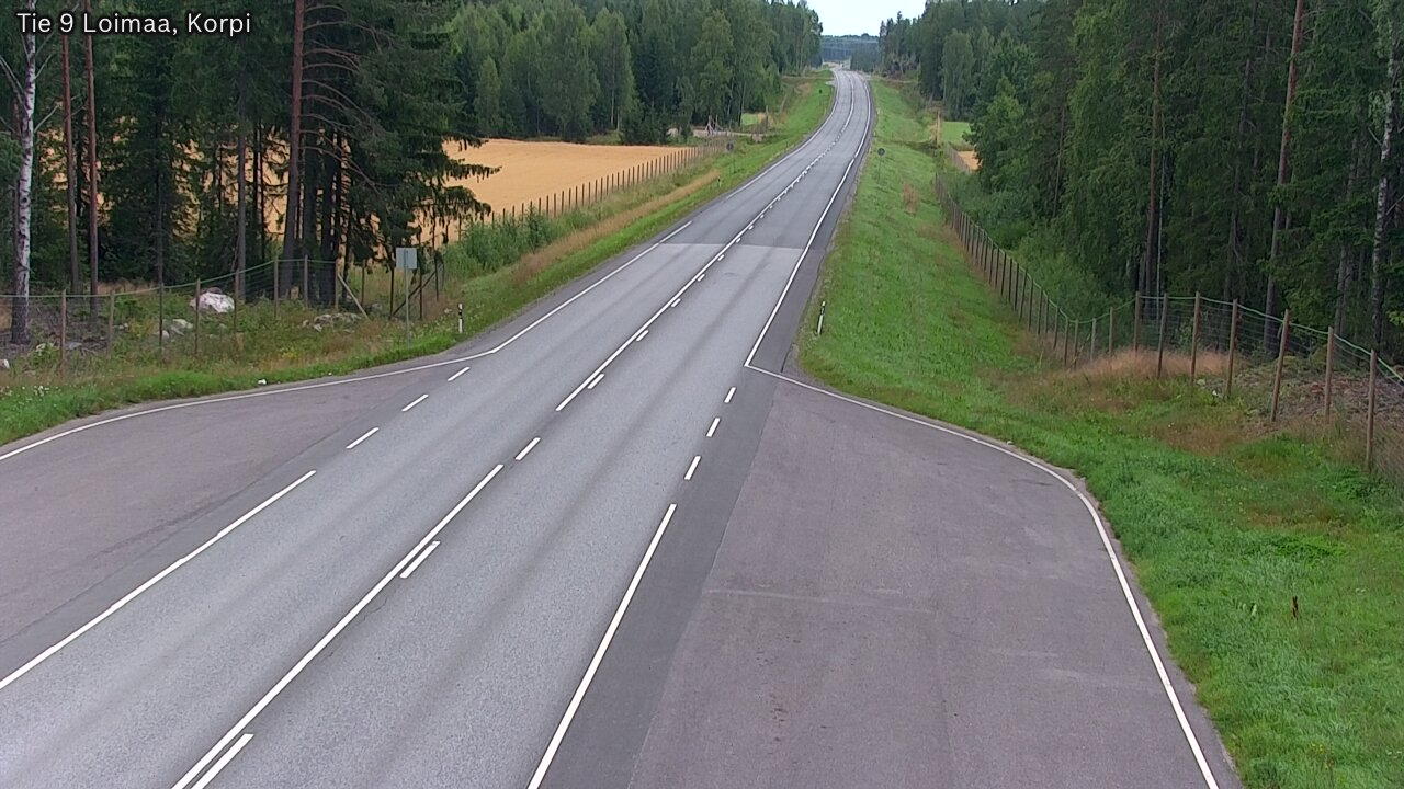 Weather Camera Image Road 9 Loimaa, Korpi, Loimaa, Varsinais-Suomi