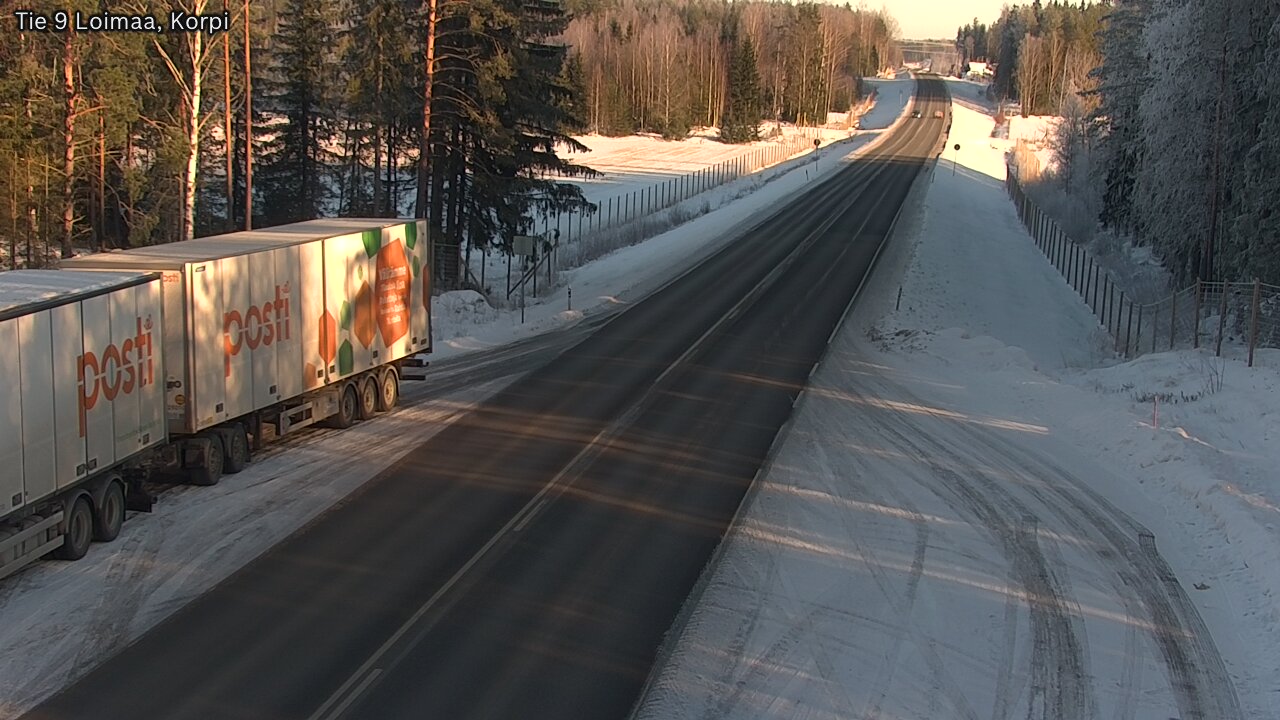 Weather Camera Image Väg 9 Loimaa,Korpi, Loimaa, Varsinais-Suomi