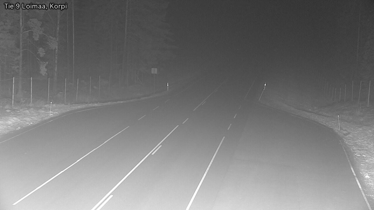 Weather Camera Image Väg 9 Loimaa,Korpi, Loimaa, Varsinais-Suomi
