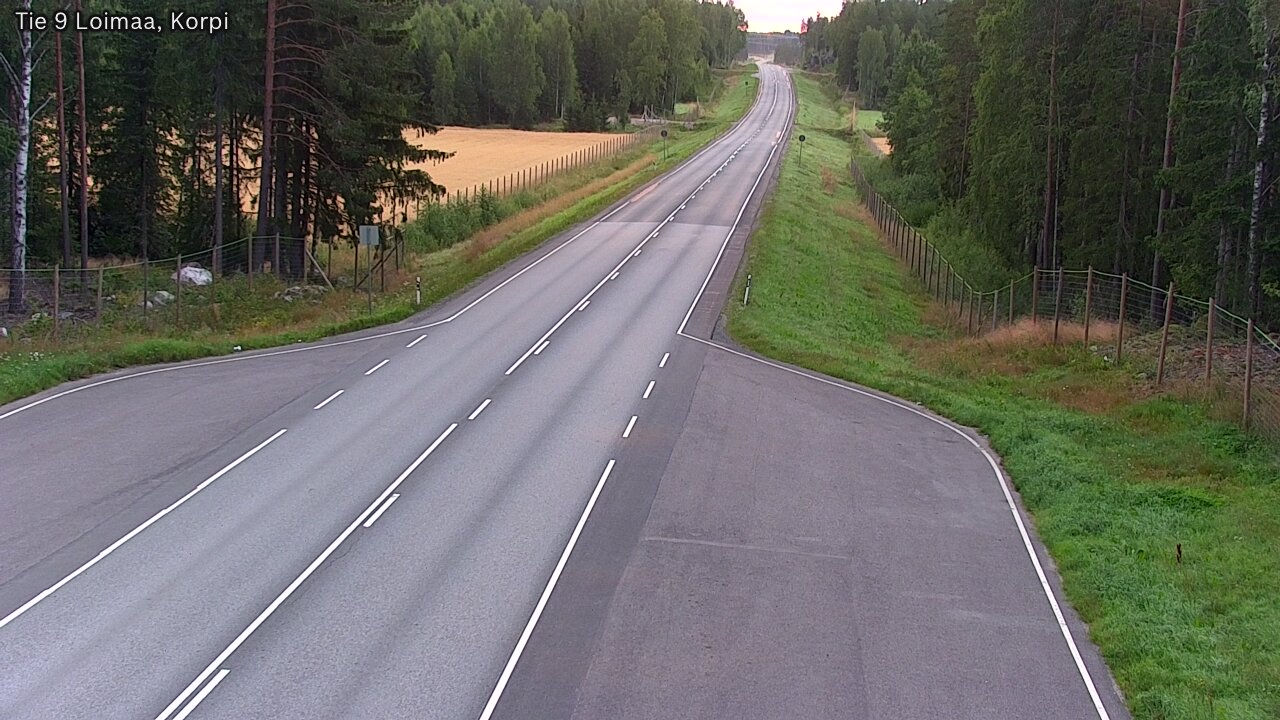 Weather Camera Image Road 9 Loimaa, Korpi, Loimaa, Varsinais-Suomi