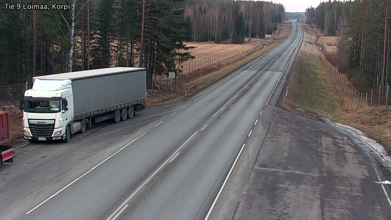 Weather Camera Image Road 9 Loimaa, Korpi, Loimaa, Varsinais-Suomi