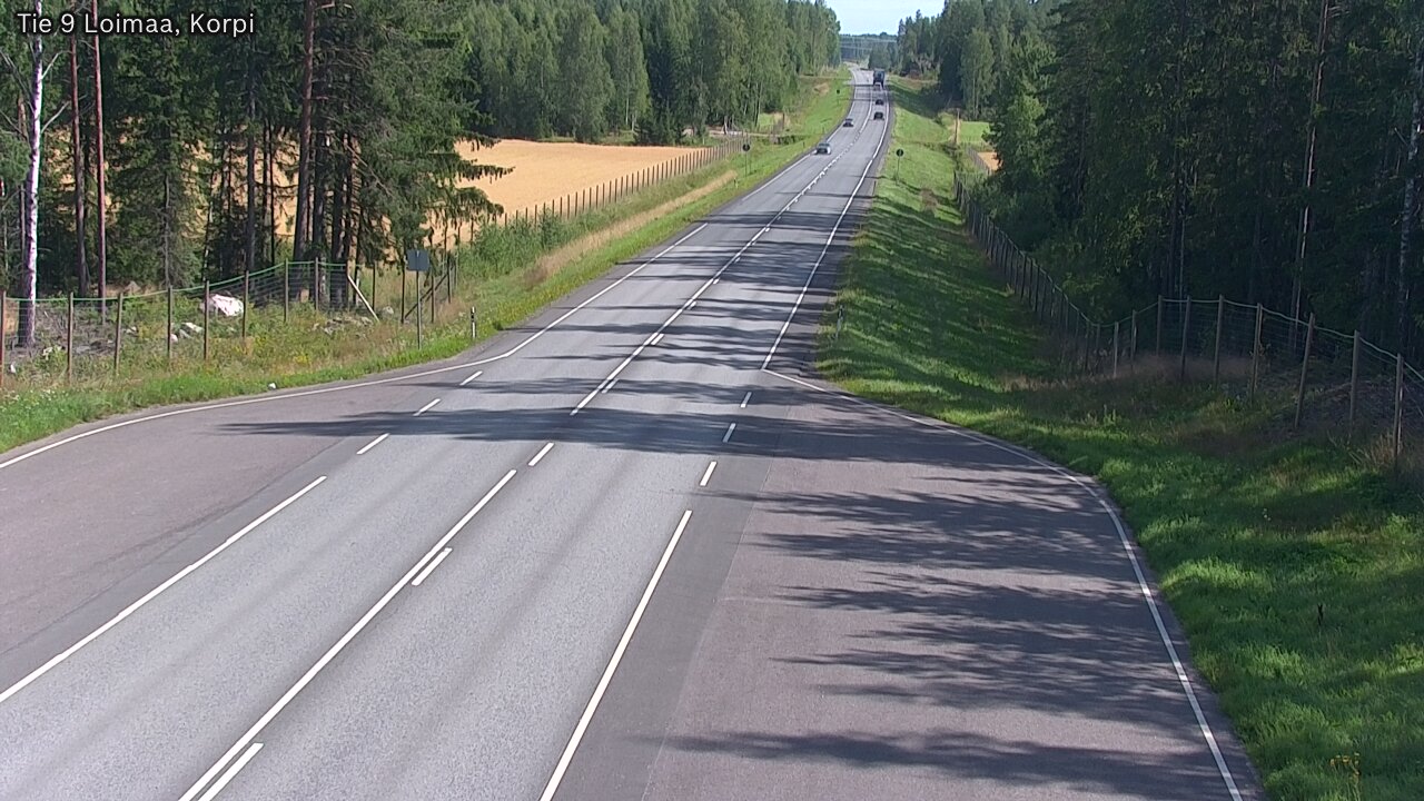 Kelikamerat Kuva Tie 9 Loimaa, Korpi, Loimaa, Varsinais-Suomi