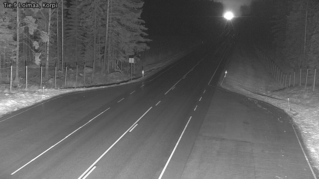 Weather Camera Image Väg 9 Loimaa,Korpi, Loimaa, Varsinais-Suomi