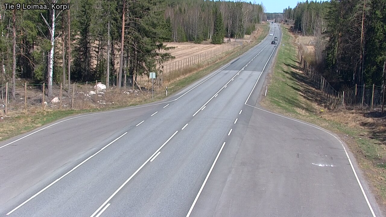 Kelikamerat Kuva Tie 9 Loimaa, Korpi, Loimaa, Varsinais-Suomi