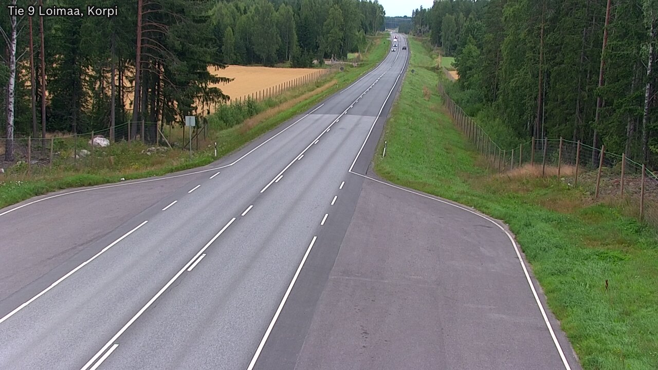 Weather Camera Image Road 9 Loimaa, Korpi, Loimaa, Varsinais-Suomi