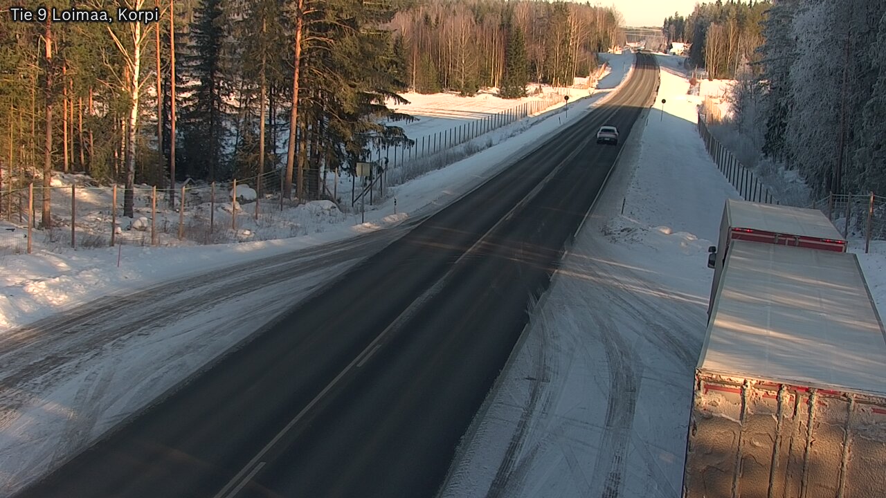 Weather Camera Image Väg 9 Loimaa,Korpi, Loimaa, Varsinais-Suomi