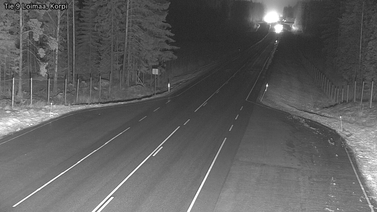 Weather Camera Image Väg 9 Loimaa,Korpi, Loimaa, Varsinais-Suomi