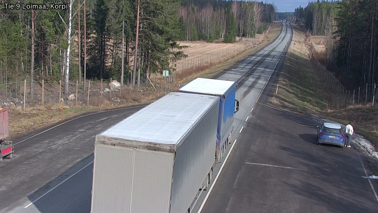 Weather Camera Image Road 9 Loimaa, Korpi, Loimaa, Varsinais-Suomi