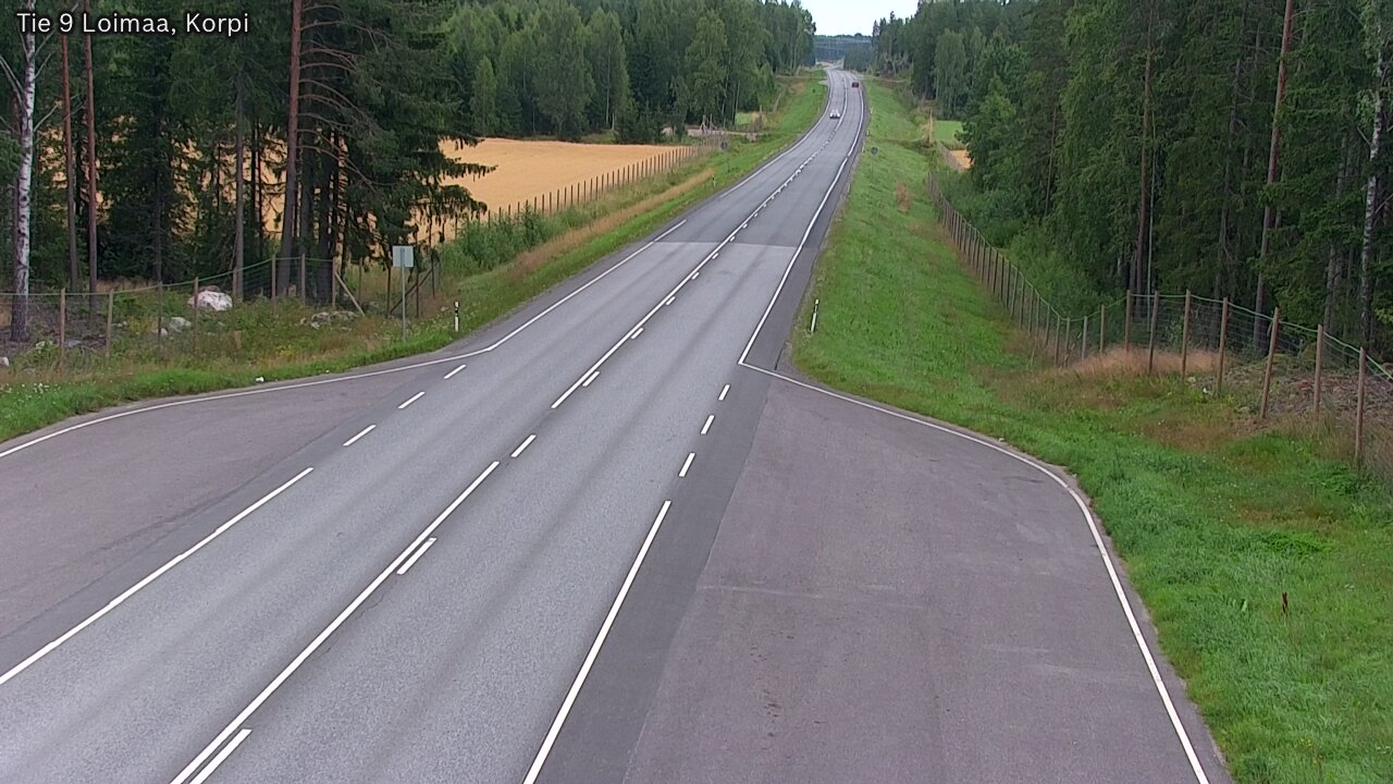 Weather Camera Image Road 9 Loimaa, Korpi, Loimaa, Varsinais-Suomi
