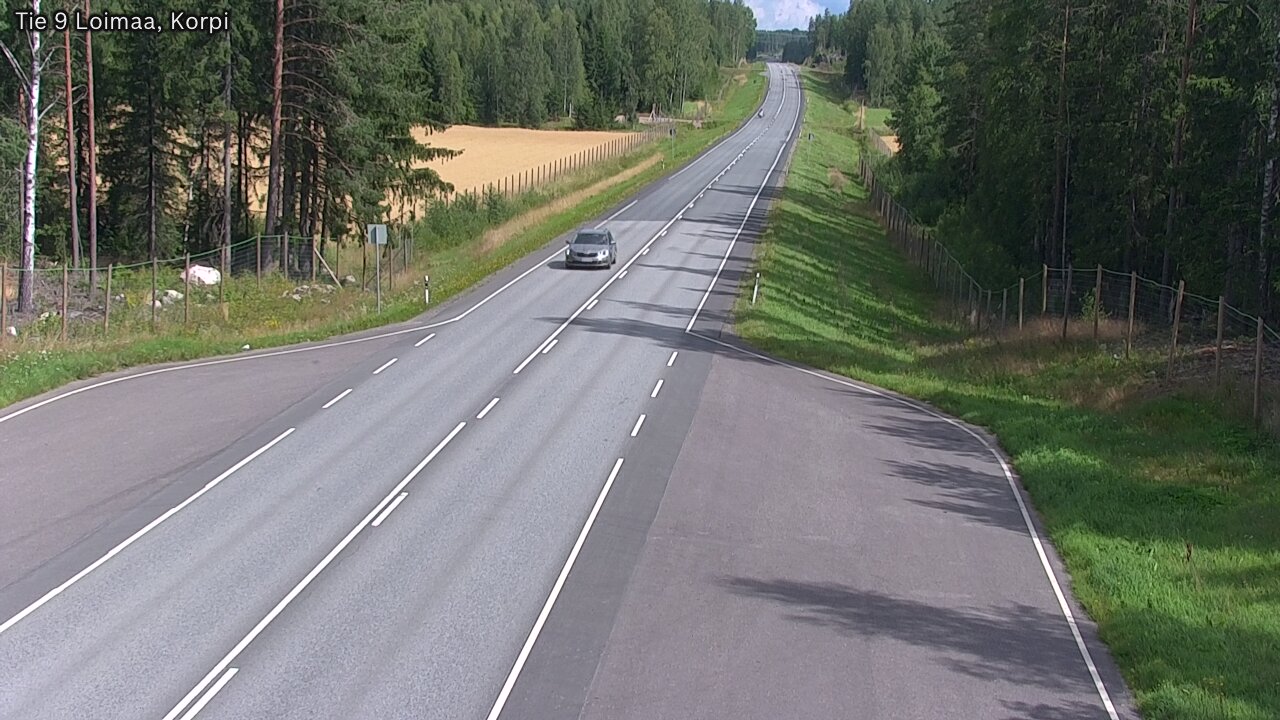 Kelikamerat Kuva Tie 9 Loimaa, Korpi, Loimaa, Varsinais-Suomi