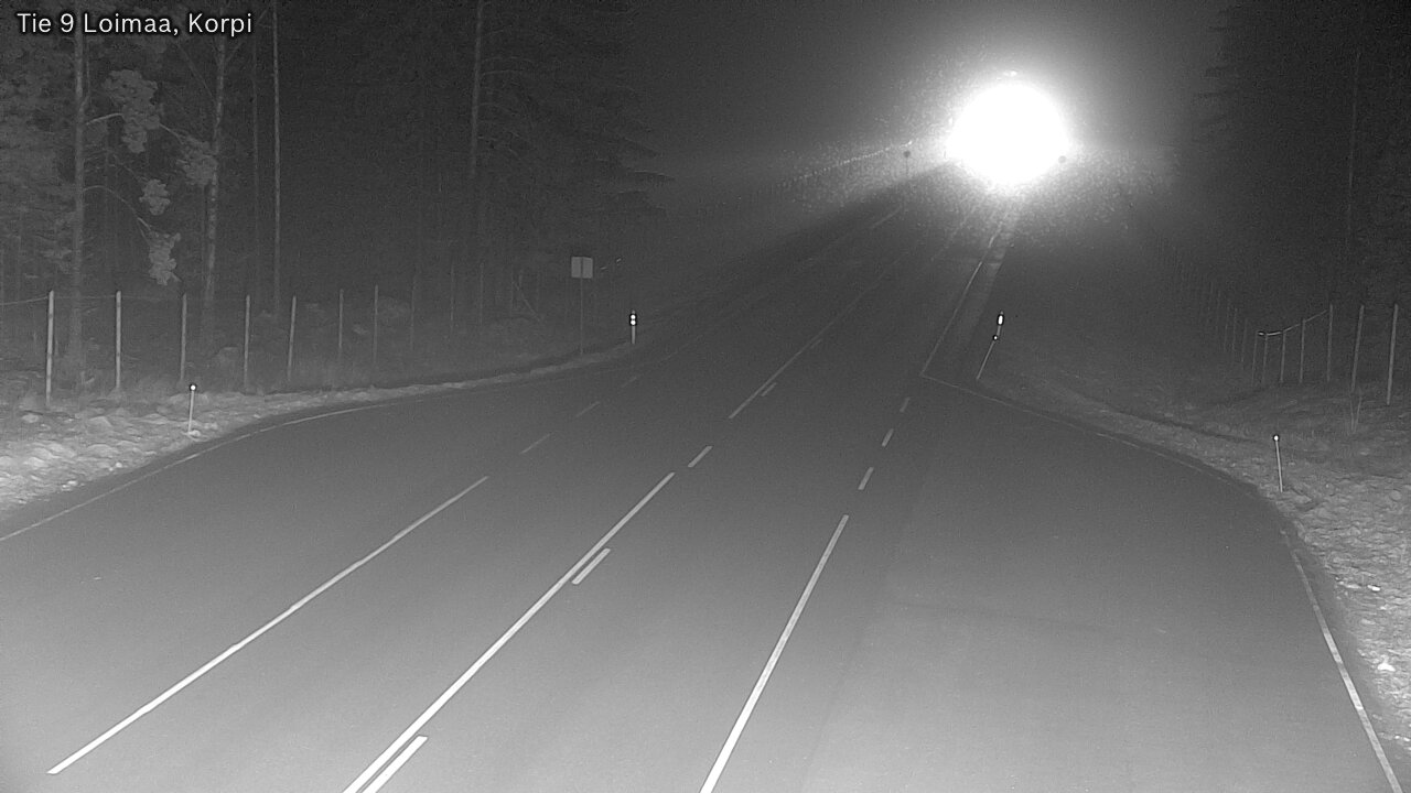 Weather Camera Image Väg 9 Loimaa,Korpi, Loimaa, Varsinais-Suomi