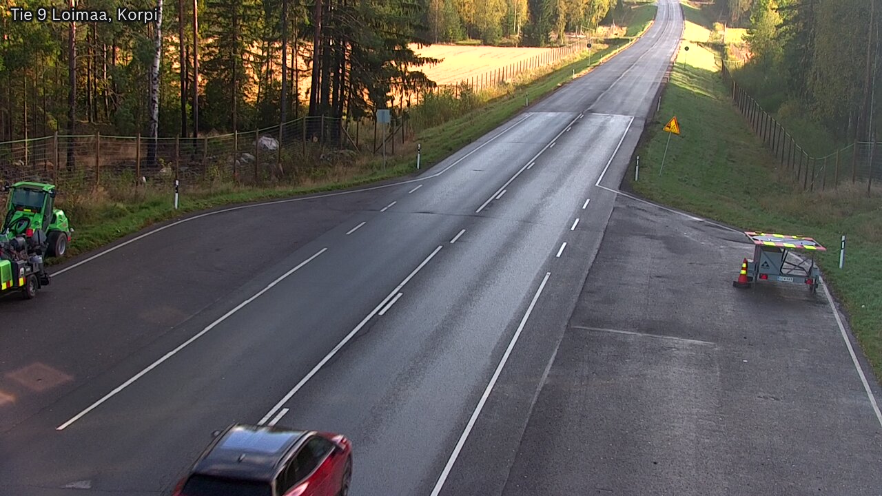 Weather Camera Image Road 9 Loimaa, Korpi, Loimaa, Varsinais-Suomi