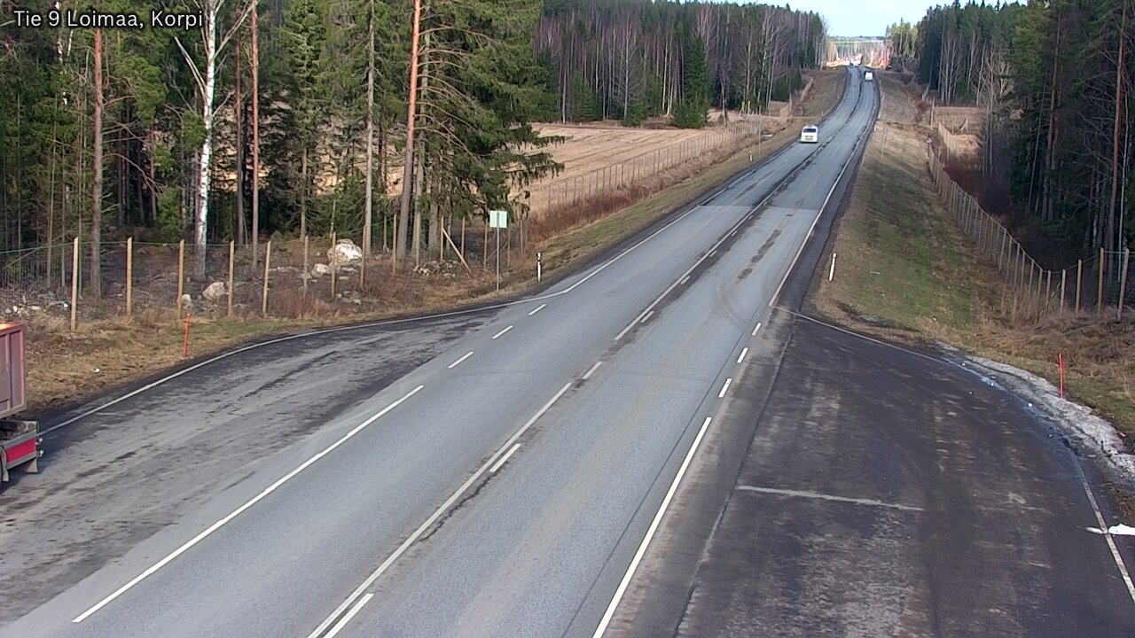 Weather Camera Image Road 9 Loimaa, Korpi, Loimaa, Varsinais-Suomi