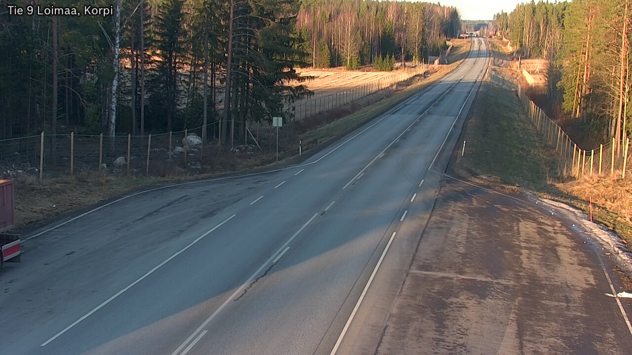 Weather Camera Image Road 9 Loimaa, Korpi, Loimaa, Varsinais-Suomi