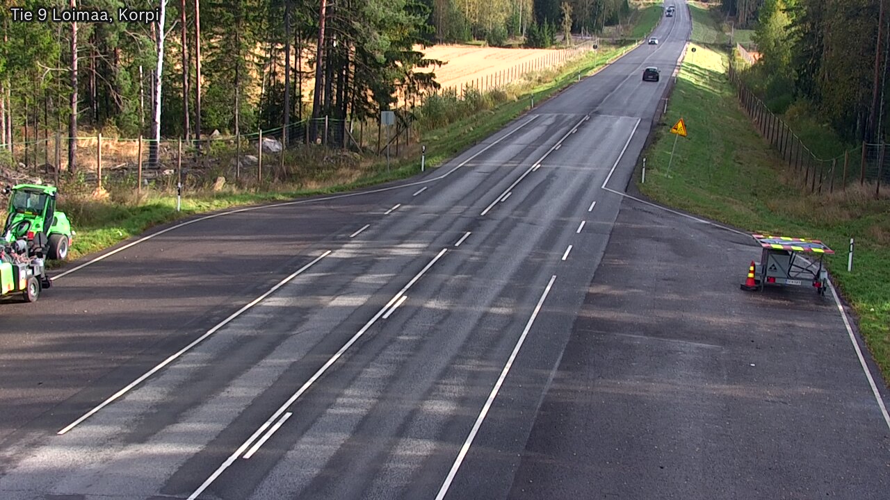 Weather Camera Image Road 9 Loimaa, Korpi, Loimaa, Varsinais-Suomi