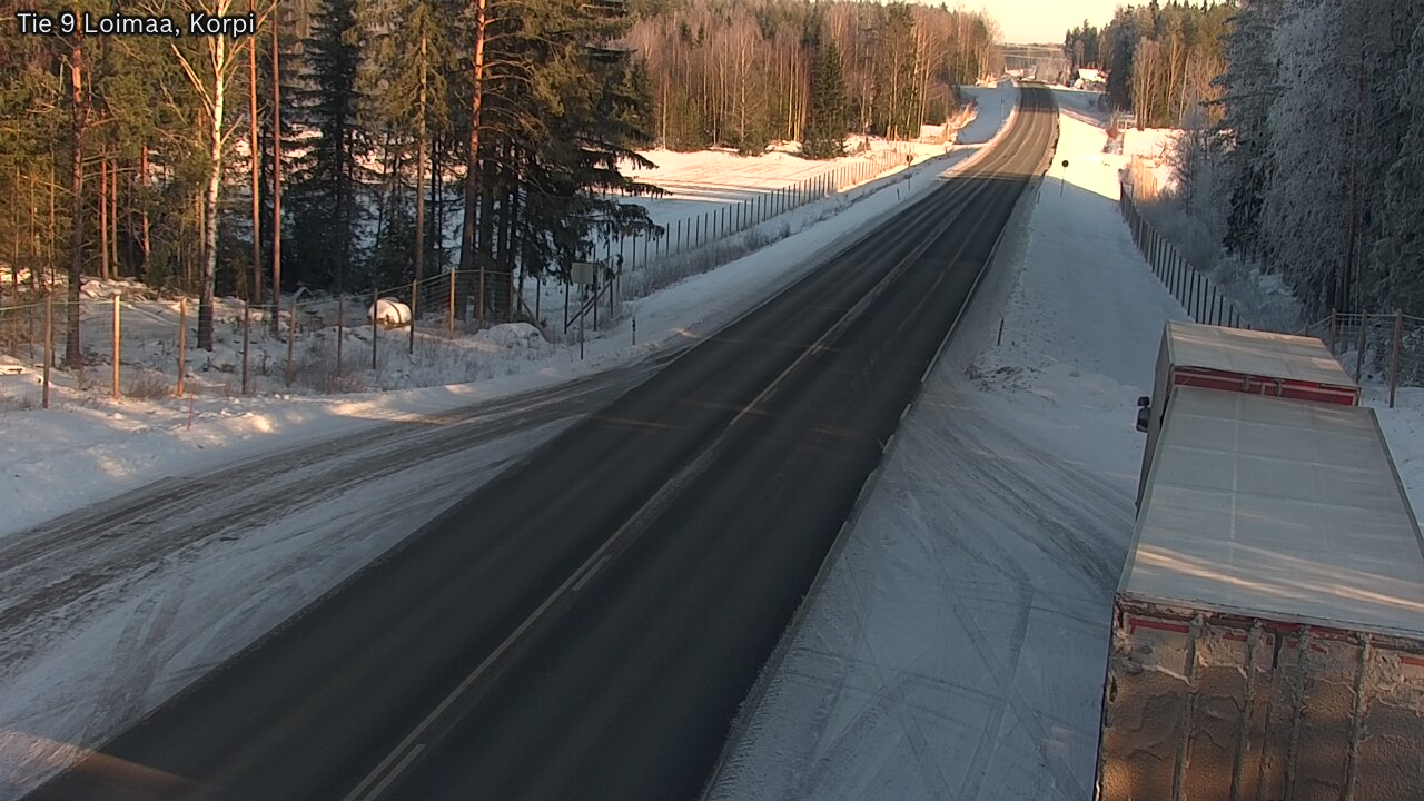 Weather Camera Image Väg 9 Loimaa,Korpi, Loimaa, Varsinais-Suomi