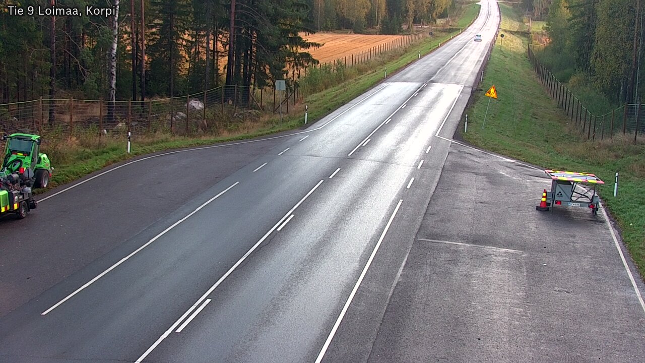 Weather Camera Image Road 9 Loimaa, Korpi, Loimaa, Varsinais-Suomi