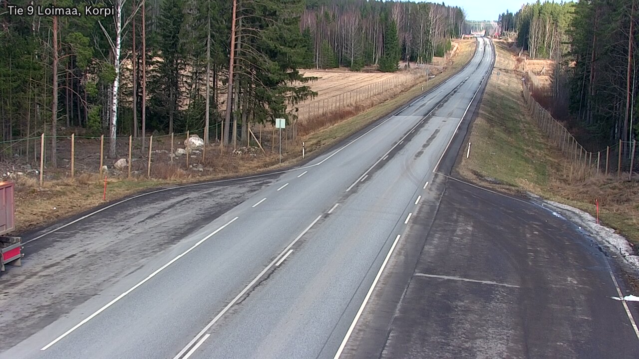Weather Camera Image Road 9 Loimaa, Korpi, Loimaa, Varsinais-Suomi