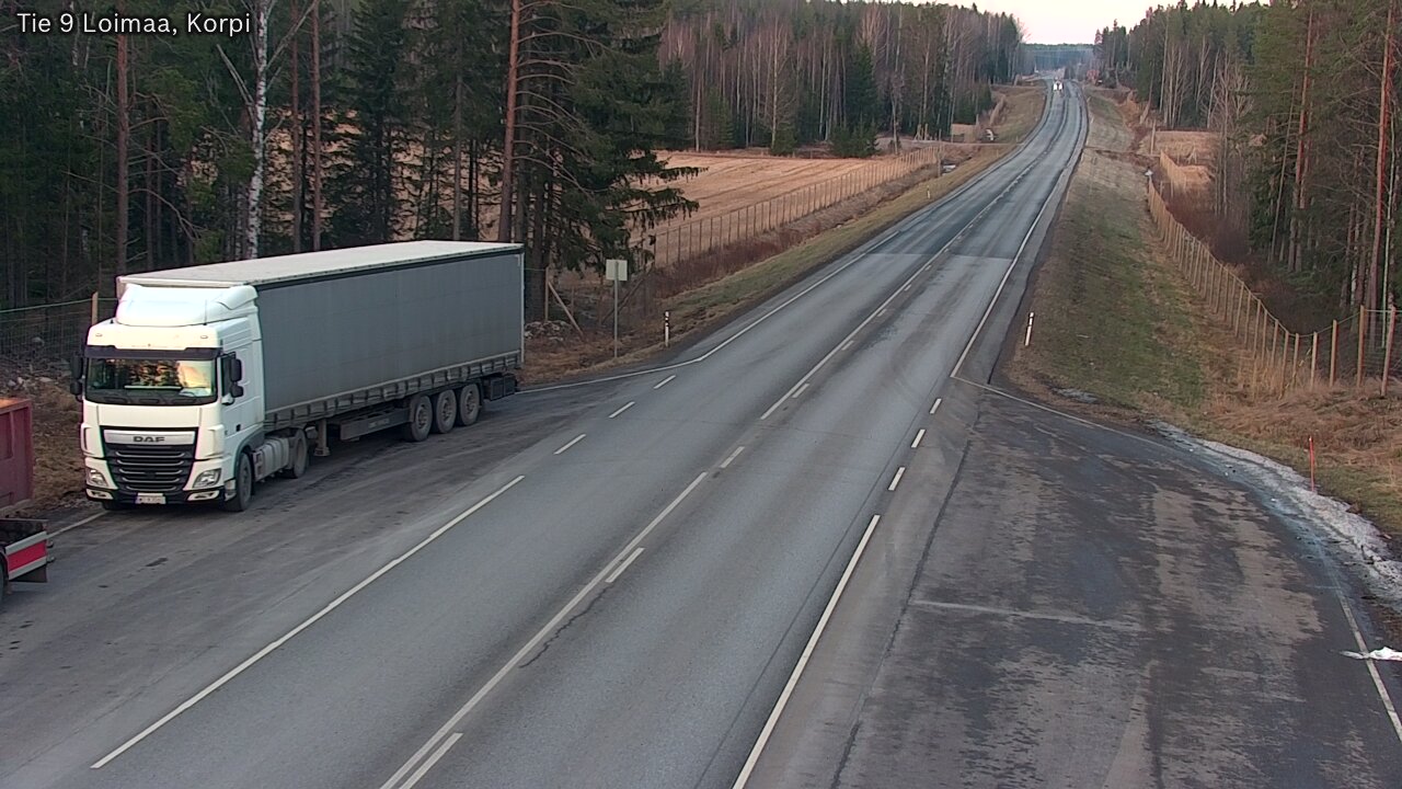 Weather Camera Image Road 9 Loimaa, Korpi, Loimaa, Varsinais-Suomi