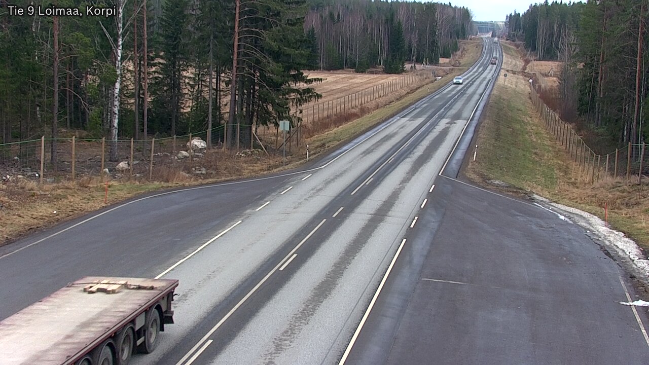 Weather Camera Image Väg 9 Loimaa,Korpi, Loimaa, Varsinais-Suomi