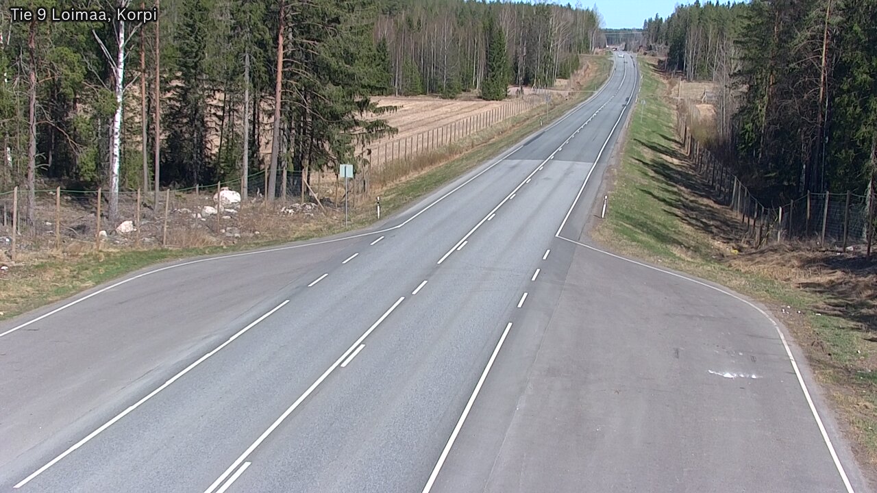 Kelikamerat Kuva Tie 9 Loimaa, Korpi, Loimaa, Varsinais-Suomi