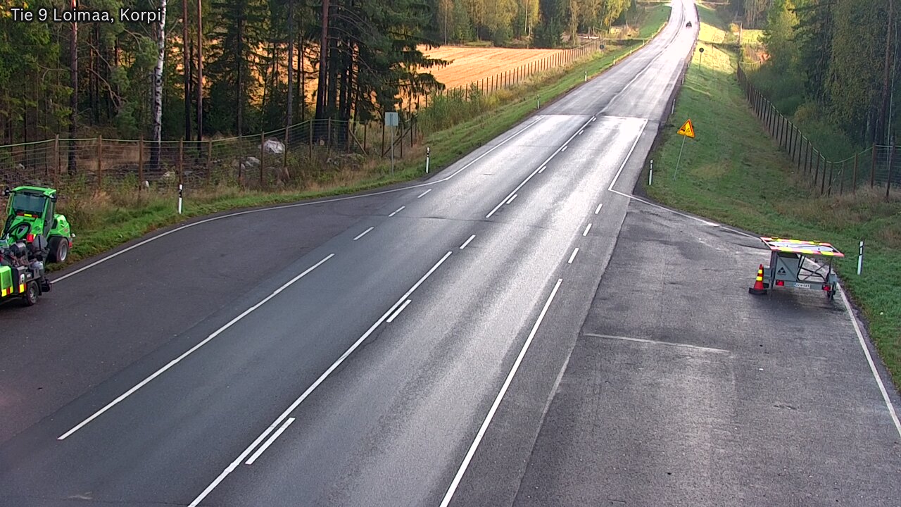 Weather Camera Image Road 9 Loimaa, Korpi, Loimaa, Varsinais-Suomi